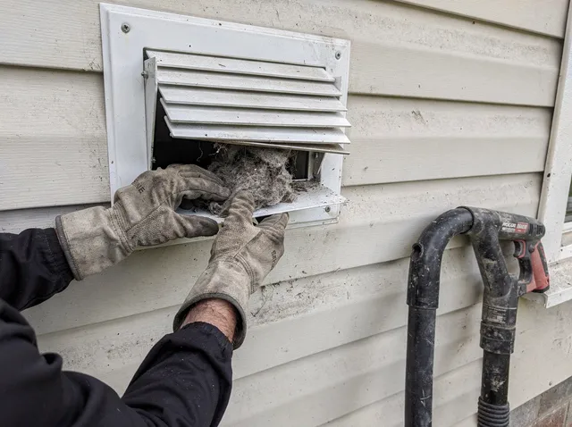 Dryer Exhaust Vent Cleaning in Tustin