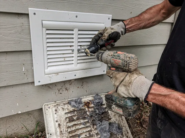 Dryer Vent Cover Replacement in Tustin