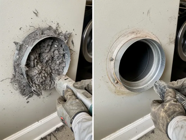 Professional clogged vent cleaning by Tustin Dryer Vent Cleaning in Tustin