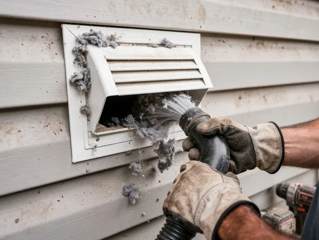 Professional dryer vent cleaning by Tustin Dryer Vent Cleaning in Tustin
